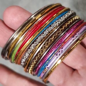 Small bangle bracelets vintage